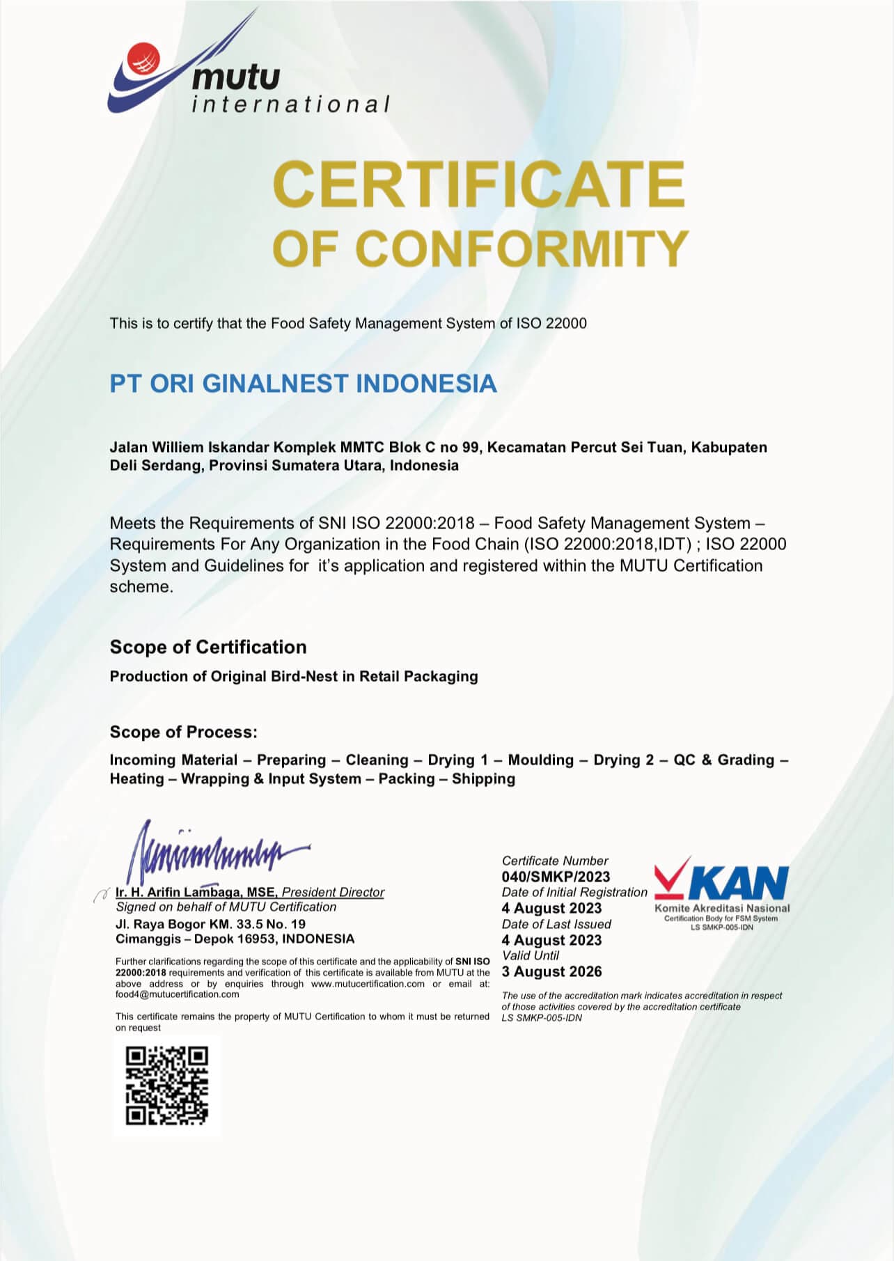 ISO 22000:2018